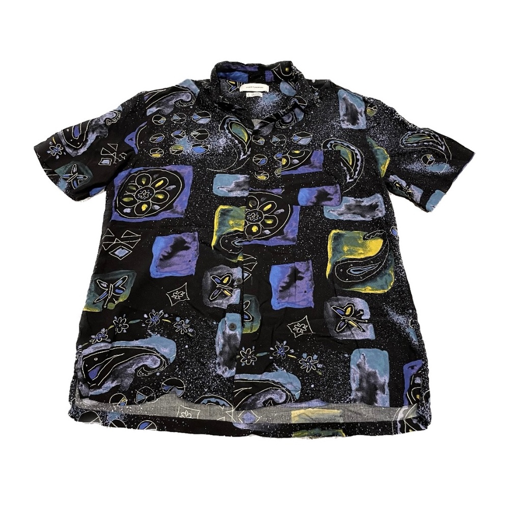 Urban Outfitters Doodle Casual Button Up Shirt